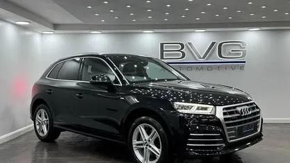 Used Audi Q5 S-Line 190 HP (139 kW) 2018 Black SUV
