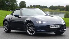 Blue Used 2024 Mazda MX5 Exclusive-Line Cabriolet | £20,995 (Fair price)