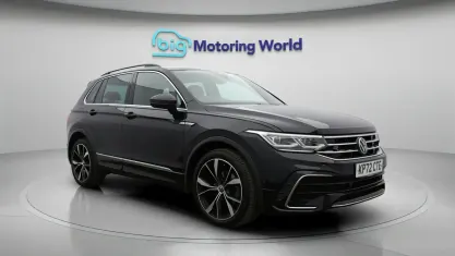Used VW Tiguan R-line 150 HP (110 kW) 2022 Black SUV