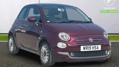 Używany Fiat 500 Lounge 69 KM (50 kW) 2019 Czerwony Hatchback