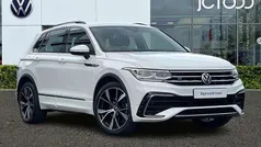 White Used 2021 VW Tiguan R-line SUV | £27,000 (Fair price)