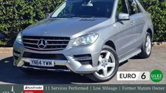 Silver Used 2014 Mercedes ML350 AMG SUV | £14,450 (Fair price)