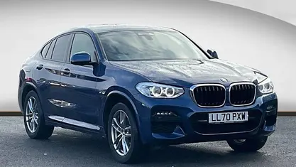 Blue Used 2020 BMW X4 M Sport SUV | £26,490 (Good price)
