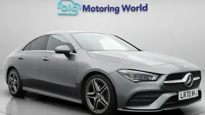 Used Mercedes CLA180 AMG line 136 HP (100 kW) 2020 Grey Coupe