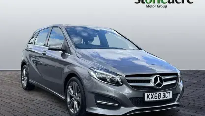 Used Mercedes B180 Exclusive 122 HP (89 kW) 2019 Grey Hatchback