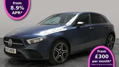 Blue Used 2021 Mercedes A250 AMG line Hatchback | £20,318 (Fair price)