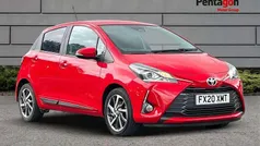 Red Used 2020 Toyota Yaris Hatchback | £12,425 (Fair price)
