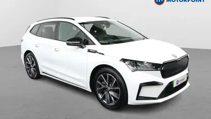 Used Skoda Enyaq iV SportlinePlus 210 kW (286 HP) 2024 White SUV