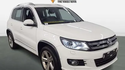 Used VW Tiguan R-line 140 HP (102 kW) 2013 White SUV