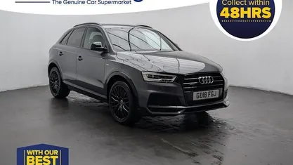 Grey Used 2018 Audi Q3 Black Edition SUV | £16,850 (Super price)