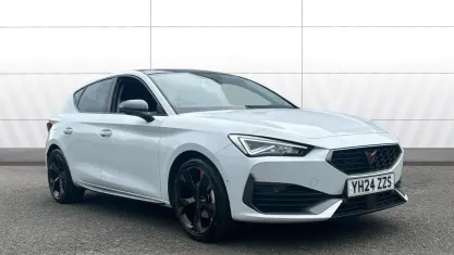 Used Cupra Leon 150 HP (110 kW) 2024 White Hatchback