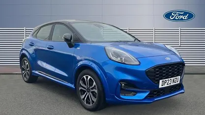 Used Ford Puma ST-Line 125 HP (91 kW) 2023 Blue SUV