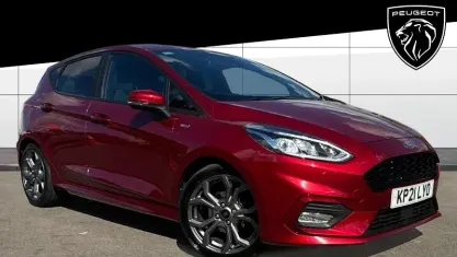Used Ford Fiesta ST-Line 125 HP (91 kW) 2021 Red Hatchback
