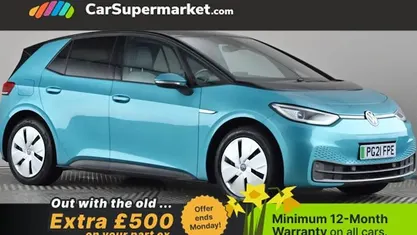 Used VW ID.3 Pro Performance 150 kW (204 HP) 2021 Turquoise Hatchback