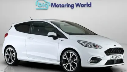 Used Ford Fiesta ST-Line X 125 HP (91 kW) 2020 White Hatchback