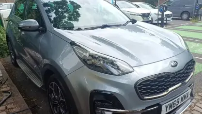 Used Kia Sportage GT-Line 136 HP (100 kW) 2020 Silver SUV