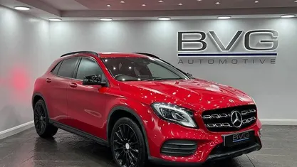 Used Mercedes GLA220 AMG Line Premium 177 HP (130 kW) 2017 Red SUV