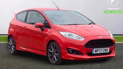 Used Ford Fiesta ST-Line 125 HP (91 kW) 2017 Red Hatchback