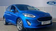 Blue Used 2019 Ford Fiesta Trend Hatchback | £9,516 (Fair price)