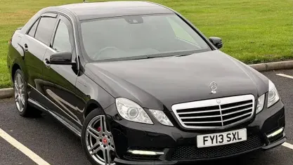 Used Mercedes E220 170 HP (125 kW) 2013 Black Sedan
