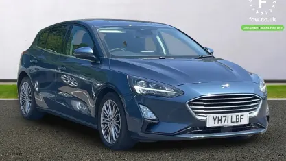 Used Ford Focus Titanium X 125 HP (91 kW) 2021 Blue Hatchback