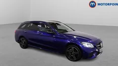Blue Used 2021 Mercedes C300e AMG line Estate | £24,899 (Fair price)