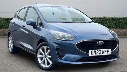 Used Ford Fiesta Trend 75 HP (55 kW) 2022 Blue Hatchback