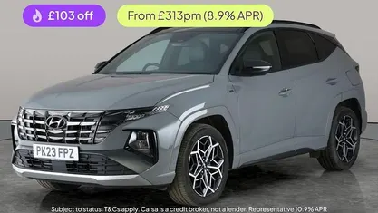 Grey Used 2023 Hyundai Tucson N Line SUV | £22,807 (Fair price)