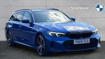 Used BMW 320 M Sport 184 HP (135 kW) 2024 Blue Estate