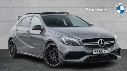 Used Mercedes A45 AMG AMG 360 HP (264 kW) 2016 Grey Hatchback