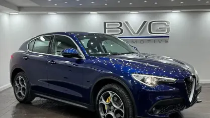 Used Alfa Romeo Stelvio Super 209 HP (153 kW) 2018 Blue SUV