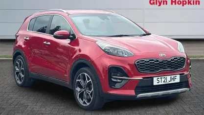 Used Kia Sportage GT-Line 177 HP (130 kW) 2021 Red SUV