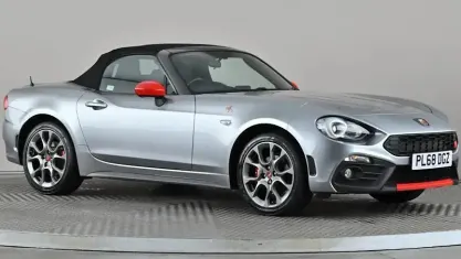 Used Abarth 124 Spider 170 HP (125 kW) 2018 Grey Cabriolet