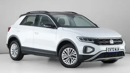 Used VW T-Roc Life 150 HP (110 kW) 2022 White SUV