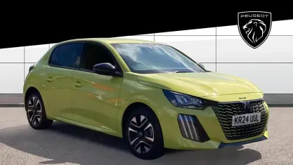 Begagnad Peugeot 208 Allure 102 HK (75 kW) 2024 Gul Halvkombi
