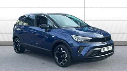 Used Vauxhall Crossland Ultimate 110 HP (80 kW) 2023 Blue SUV
