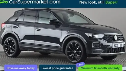 Used VW T-Roc Black Edition 110 HP (80 kW) 2021 Grey SUV
