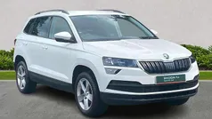 White Used 2020 Skoda Karoq SE SUV | £14,698 (Fair price)