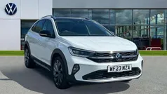 Pure white flat black Used 2023 VW Taigo Style SUV | £20,037 (Fair price)