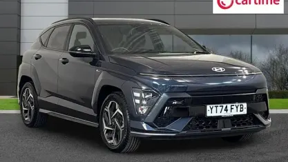 Used Hyundai Kona N Line 129 HP (94 kW) 2024 Blue SUV