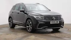 Black Used 2021 VW Tiguan R-line SUV | £27,290 (Fair price)