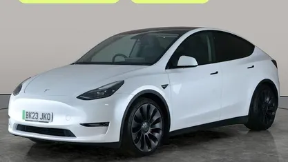 Used Tesla Model Y Performance 392 kW (534 HP) 2023 White SUV