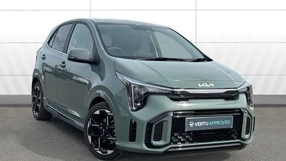 Used Kia Picanto GT-Line S 77 HP (56 kW) 2024 Green Hatchback