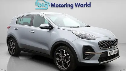 Begagnad Kia Sportage GT-Line 136 HK (100 kW) 2021 Silver SUV