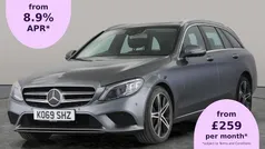 Grey Used 2019 Mercedes C220 Premium Plus Estate | £17,283 (Fair price)
