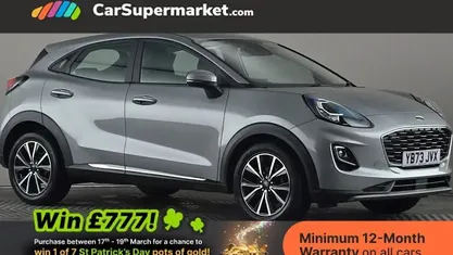 Used Ford Puma Titanium 125 HP (91 kW) 2023 Silver SUV