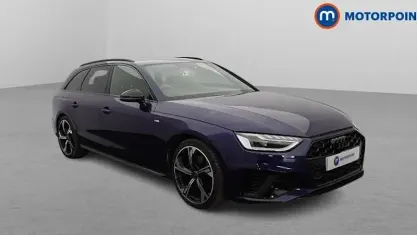 Used Audi A4 Black Edition 150 HP (110 kW) 2024 Blue Estate