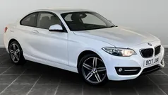 White Used 2017 BMW 218 Sport Line Coupe | £11,995 (Fair price)