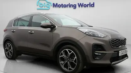 Used Kia Sportage GT-Line S 136 HP (100 kW) 2021 Brown SUV