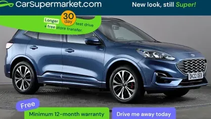 Begagnad Ford Kuga ST-Line X 224 HK (164 kW) 2022 Blå SUV